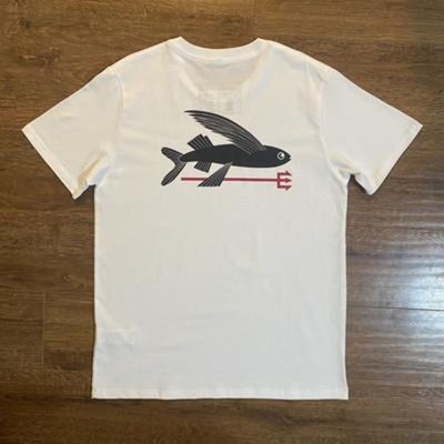 【100%公司貨】Patagonia 巴塔 重磅經典鯊魚出沒 男戶外圓領休閑短袖T恤潮