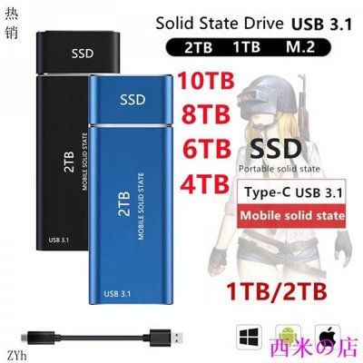 西米の店工廠直銷 M.2 SSD移動固態硬碟 2TB 1T 4T  高速 移動硬碟 LDHR