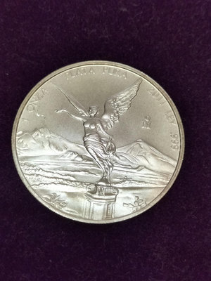 2011 墨西哥獨立天使1英兩銀幣 (現貨)