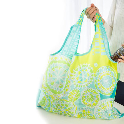 環保袋購物袋--日本Prairie Dog設計環保袋/摺疊收納袋--光芒--秘密花園
