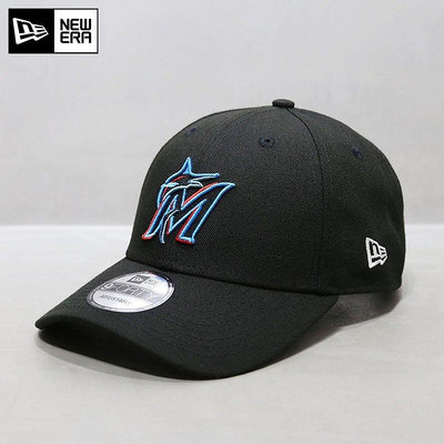 大東全球購~New Era帽子韓國代購MLB帽A球隊款邁阿密馬林魚隊鴨舌