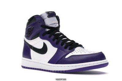 【全新正品】Jordan 1 Retro High Court Purple White 555088-500