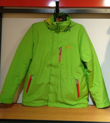 歐都納 男款 6折 GORETEX 男防水外套 登山外套 內裏羽絨外套 兩件式外套 尺寸：L,XL