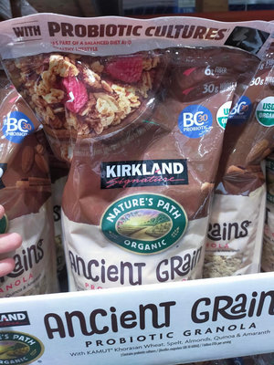 #2222019 Kirkland 科克蘭 綜合 早餐穀片 1公斤 BC 益生菌 杏仁 藜麥 全穀燕麥、SPELT小麥
