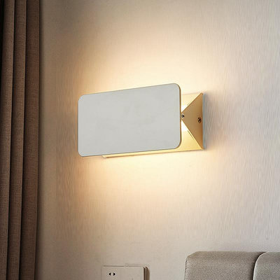 北歐長條床頭燈現代臥室簡約led創意個性過道酒店客房床頭壁燈