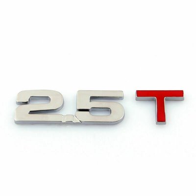 Subaru Volvo 3D標誌徽章貼紙貼花鍍鉻金屬2.5T-極限超快感
