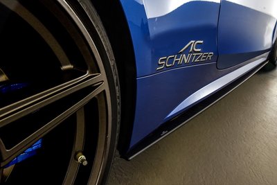 【樂駒】AC Schnitzer 400x75mm LOGO 貼紙 雙色 BMW MINI 車身 側裙 薄膜 套件