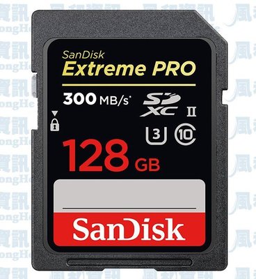 SanDisk Extreme PRO 128GB SDXC UHS-II 高速記憶卡(SDSDXDK-128G-GN4IN)【風和資訊】