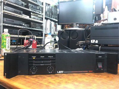 220V LEM PPA 1202 power amplifier 後級擴大機 外場用