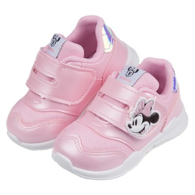 童鞋(14~19公分)Disney迪士尼米妮粉色潮流兒童休閒鞋D0U610G