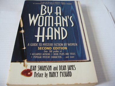 By a Woman's Hand女性推理懸疑指南Swanson&James編 二手舊書泛黃無畫線註記平裝版1996年