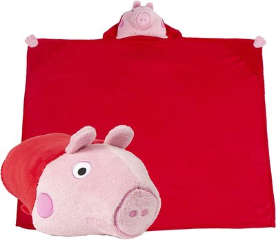 預購 美國帶回 Peppa Pig 英國 佩佩豬 卡通 兒童 小毛毯 幼稚園 生日禮 材質佳