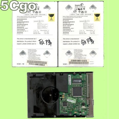 5Cgo【故障品】現貨1 一標三個故障品 硬碟Seagate ST340015A 3.5吋 5.4K 40G PATA/IDE含稅