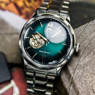 【時光鐘錶公司】ORIENT 東方 RA-AG0026E SEMI-SKELETON系列 鏤空機械錶 鋼帶款