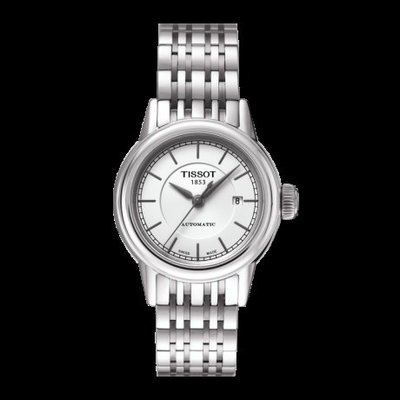 Tissot 天梭卡森系列鋼帶機械女腕錶 T0852071101100
