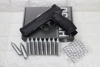 [01] UMAREX T4E HDP50 防身 鎮暴槍 手槍 CO2槍 + CO2小鋼瓶 + 鋁彈 ( 辣椒彈防狼武器