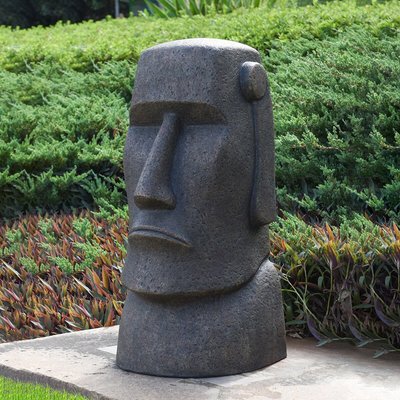 💓好市多代購/可協助售後💓 33吋仿石雕像 GN2888 玻璃纖維強化混凝土 長42.8X寬40.8X高86.5公分