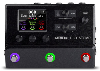 【六絃樂器】全新 Line 6 HX Stomp 旗艦級 綜合效果器 / 可當錄音介面