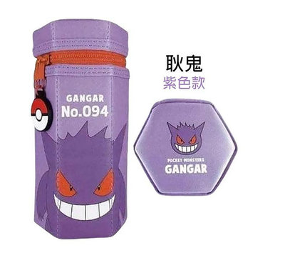 皇家代購✈️🇯🇵日本Pokemon寶可夢 神奇寶貝 耿鬼Gengar 卡比獸Kabigon 直立式 六角筆袋 鉛筆盒 筆袋 鉛筆袋 真品