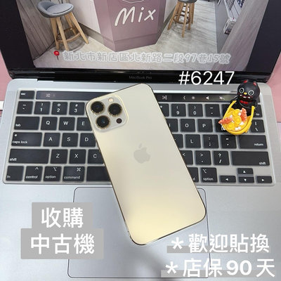 店保90天｜iPhone 13 Pro Max 1TB 全功能正常！電池85% 金色 6.7吋 #6247