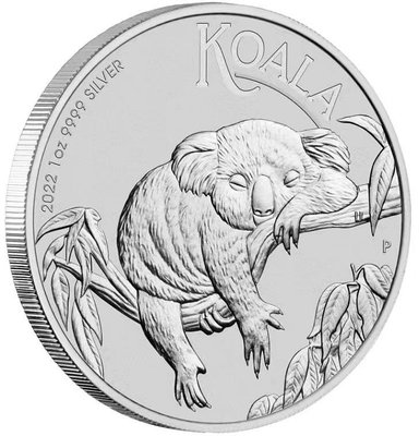 【二手】澳大利亞2022年澳洲代表考拉1盎司紀念銀幣 銀幣 金幣 古玩【破銅爛鐵】-1663