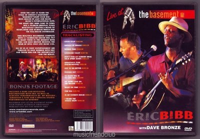 音樂居士新店#Eric Bibb and Dave Bronze Live At The Basement () DVD