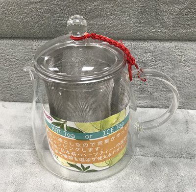 日本製Hario耐熱玻璃壺(CHEN-70) 700ml 花茶壺 泡茶壺 (附不鏽鋼網子）
