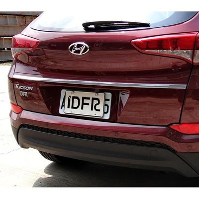 【JR佳睿精品】改裝  Hyundai 現代 Tucson 土桑 16-UP 電鍍後箱飾條 尾門飾條 裝飾 配件 台製