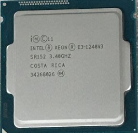 Intel/英特爾 E3-1240 V3 3.4G 4核8線程 1150針全新正式版保一年