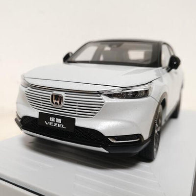 台灣現貨❰最便宜❱🚗模型車NEW HRV 118 118 (白色)合金汽車模型 金屬模型車 玩具車 逼真模型車 送