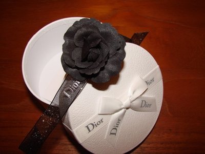【∮魔法時光∮】Dior迪奧 CD 花朵晚宴緞帶/手鍊+卡片 含專屬蝴蝶結禮盒  限量商品 已絕版
