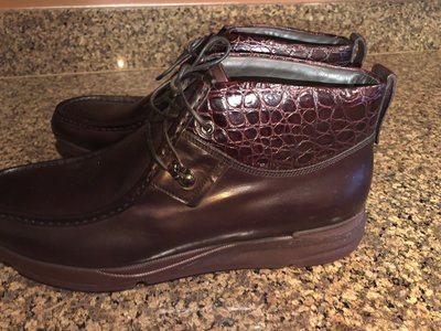 GIORGIO ARMANI Desert Boots 咖啡色 靴子 SIZE 10號