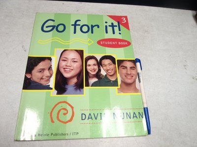 【考試院二手書】《Go for It! Book 3》ISBN:0838467814│Heinle七成新(B11Z43)