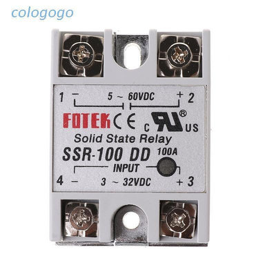 Colo SSR100 固態繼電器模塊100A 332V DC輸入560V DC輸出繼電器