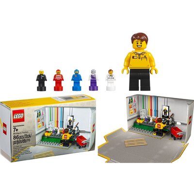 LEGO 樂高 絕版 Minifigure Factory 人偶工廠 40週年紀念 5005358