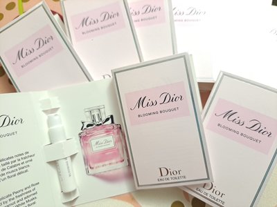 ((85元立即購))☆就是愛美妝☆DIOR CD 迪奧 Miss Dior 花漾迪奧淡香水~1ml針管香水2025/01