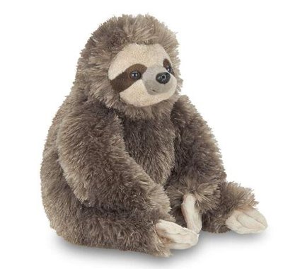 3701A 歐洲進口 限量品 樹懶絨毛娃娃 坐姿樹懶娃娃可愛樹懶絨毛玩偶禮物仿真娃娃抱枕擺飾