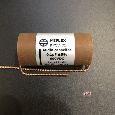 波蘭 MIFLEX KPCU-01銅箔油浸紙管電容 0.022-15uf