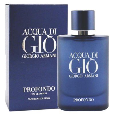 GIORGIO ARMANI 深邃寄情水男性淡香精75ml，市價3350元，平輸，下單前請先詢問貨量