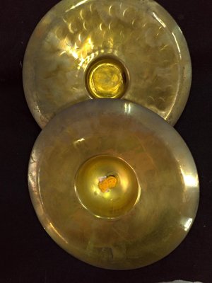 21公分銅鈸 樂器 早期件