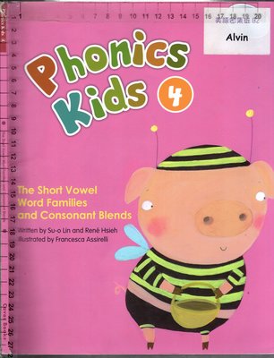 佰俐O《Phonics Kids 4 2CD》2020-Lin-9789869282796