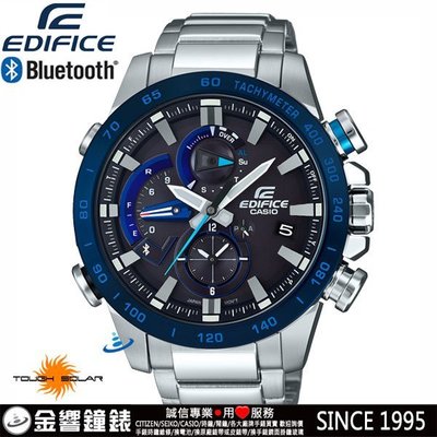 【金響鐘錶】CASIO EQB-800DB-1A,公司貨,EQB-800DB-1ADR,EDIFICE,太陽能,藍牙碼錶