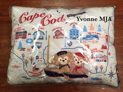 *Yvonne MJA日本代購*日本迪士尼樂園Disney 限定正品 Duffy達菲雪莉玫 精緻刺繡枕頭 現貨實拍