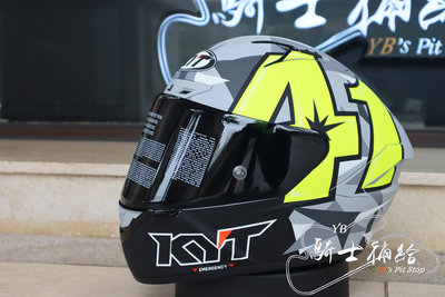 ⚠YB騎士補給⚠ KYT NX-RACE 限量 #41 消光灰 頂級 複合纖維 選手彩繪  ESPARGARO 贈墨片