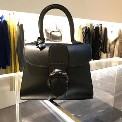 Delvaux brillant mini box calf noir