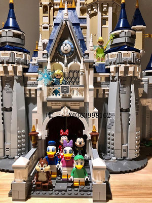 城堡LEGO樂高迪士尼城堡建筑拼裝模型房子積木大型高難度女孩生日禮物玩具