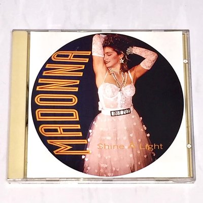 瑪丹娜 Madonna & Otto Von Wernherr 1992 Shine A Light 英國版三首單曲CD