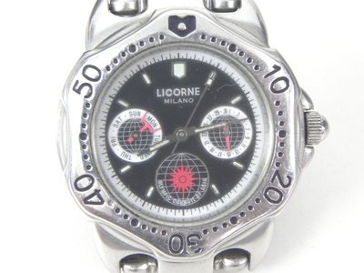 三眼錶 [LICORNE-1994-0658]  力抗錶(獨角獸) 1994奧運紀念錶 三眼錶 石英表