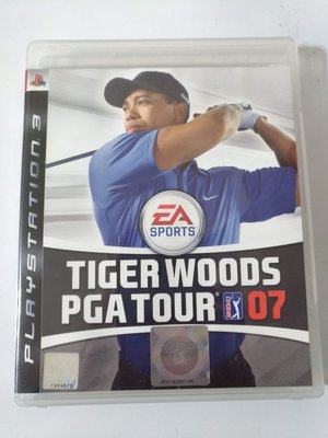 (兩件免運)(二手) PS3 老虎伍茲07 Tiger Woods PGA Tour 07 英文版