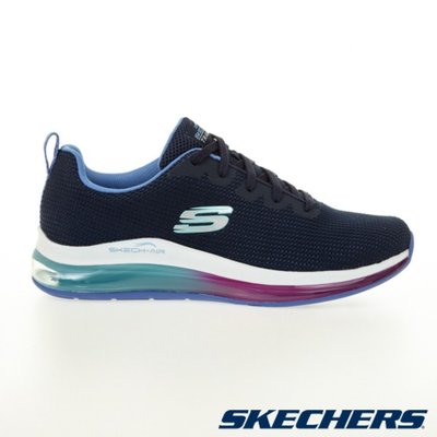 【鞋印良品】SKECHERS SerenePath 女鞋 氣墊 避震 緩衝 支撐 透氣網布 149406NVMT 藍多彩
